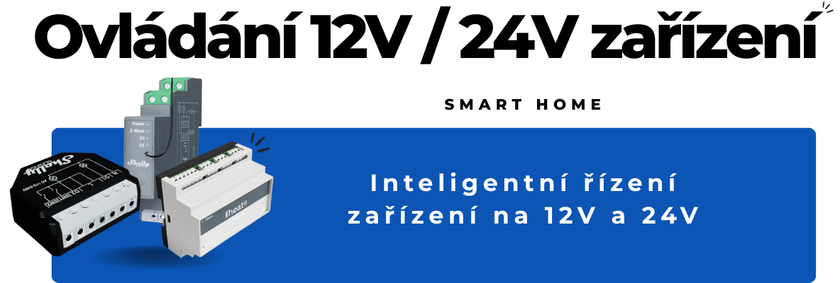Baner - Ovládanie 12V_24V zariadení CZ